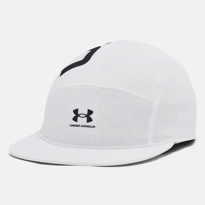 Casquette Under Armour Iso-Chill Armourvent Camper pour homme - White/Black - 1383436-100