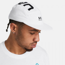 Under Armour Iso-Chill Armourvent Camper Cap for Men - White/Black - 1383436-100