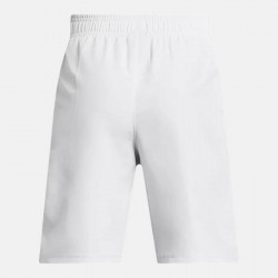 Under Armour Woven Wordmark Shorts for Children (Boys 6-16 years) - Halo Gray/Red Solstice - 1383341-014