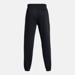 Pantalon large Under Armour Icon Fleece pour homme - Black/Steel - 1383067-001