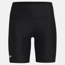 Under Armour Women's Heatgear Cycling Shorts - Black/White - 1360939-001