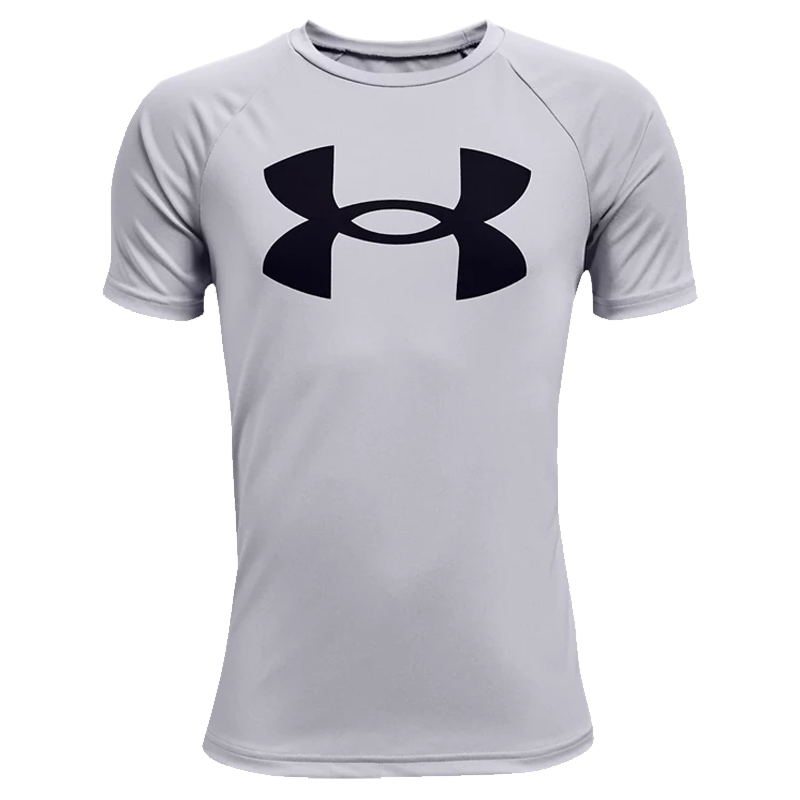 T-Shirt manches courtes Under Armour Tech Big Logo pour enfant (Garçon 6-16 ans)