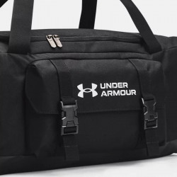 Under Armour Gametime Duffle unisex sports bag - Black/White - 1376466-001