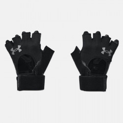 Under Armor Weightlifting Gloves for Men - Black/Black/Pitch Gray - 1369830-001