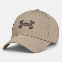 Under Armor Blitzing Cap for Men - Timberwolf Taupe/Fresh Clay - 1376700-203