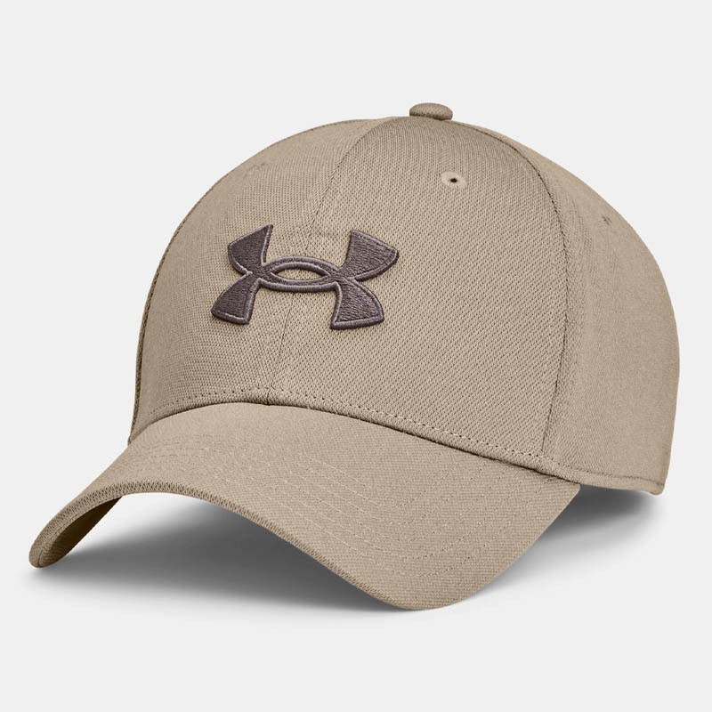 Under Armour Blitzing Cap for Men - Timberwolf Taupe/Fresh Clay - 1376700-203