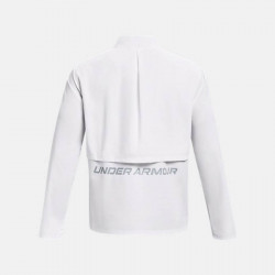 Under Armour Men's Storm Run Jacket - White/Steel/Reflective - 1376797-100