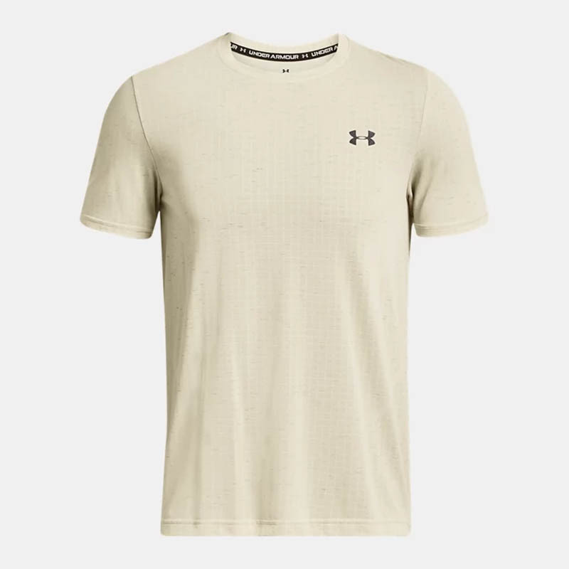 Under Armour Seamless Grid short-sleeved training top for men