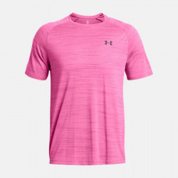 Under Armour Tiger Tech 2.0 Short Sleeve Training Top for Men - Astro Pink/Black - 1377843-686