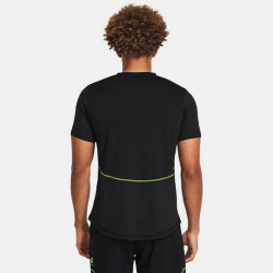 Under Armour Challenger Pro Train Short Sleeve Training Top for Men - Black/High-Vis Yellow - 1379452-001