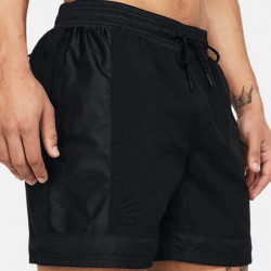 Under Armour Curry Woven Men's Basketball Shorts - Black - 1383373-001