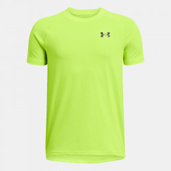 T-Shirt manches courtes Under Armour Tech 2.0 pour enfant (Garçon 6-16 ans) - High-Vis Yellow/Black - 1363284-731