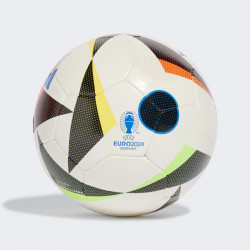 Ballon d'entraînement de football adidas Fussballliebe Sala - White/Black/Glow Blue - IN9377