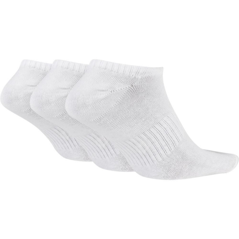 NIKE Lot de 3 paires de chaussettes Everyday - Blanc/Noir