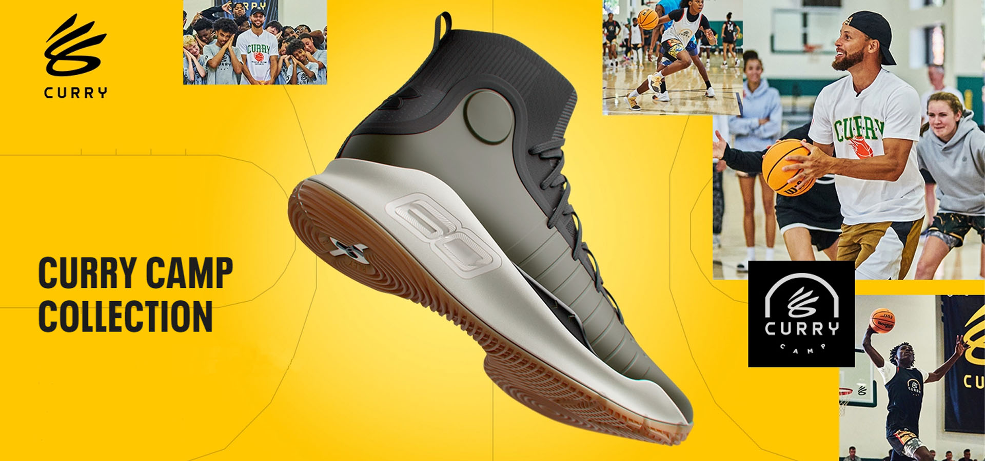 Nouvelle collection Under Armour Curry Camp