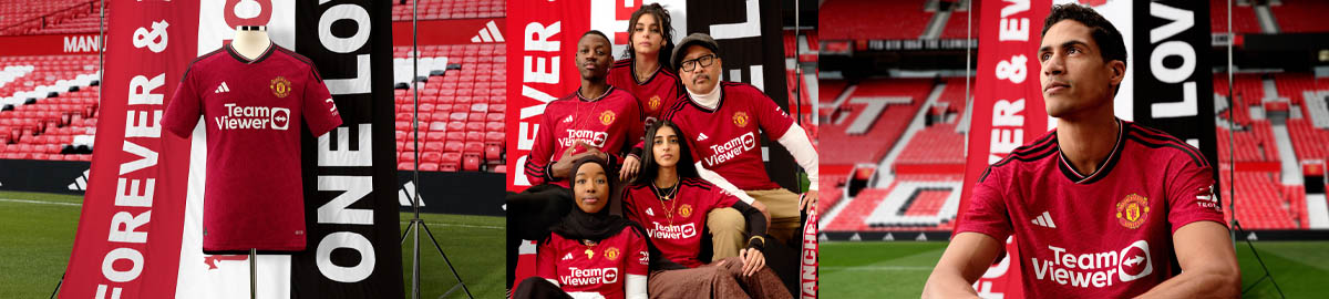 Collection tenues officielles adidas Manchester United FC