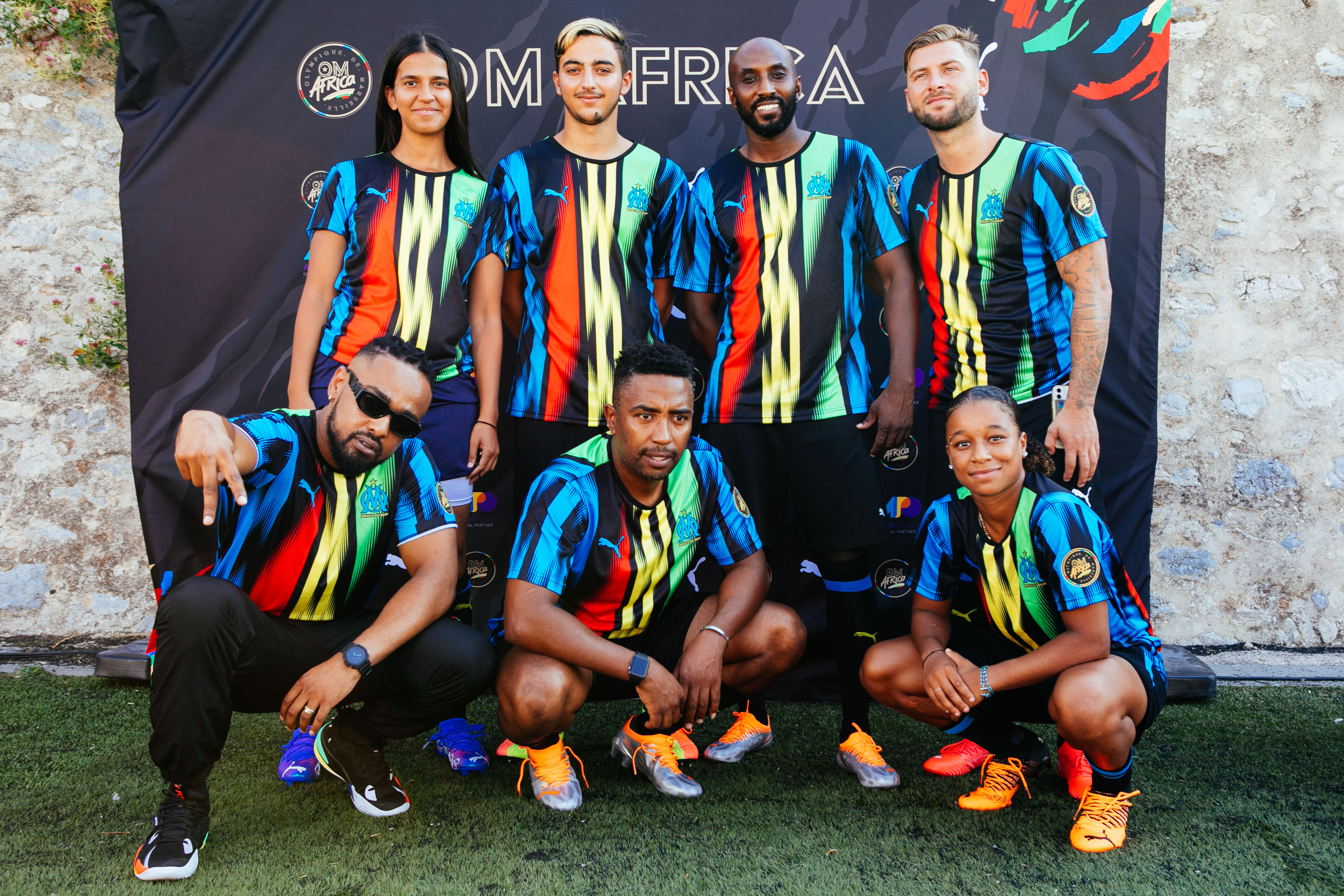 Marseille Olympic Team - Puma OM Africa Collection
