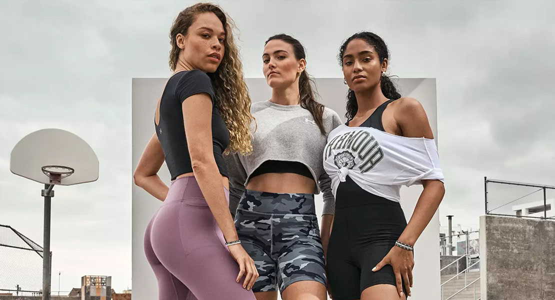 Under Armor sports clothing and accessories for women