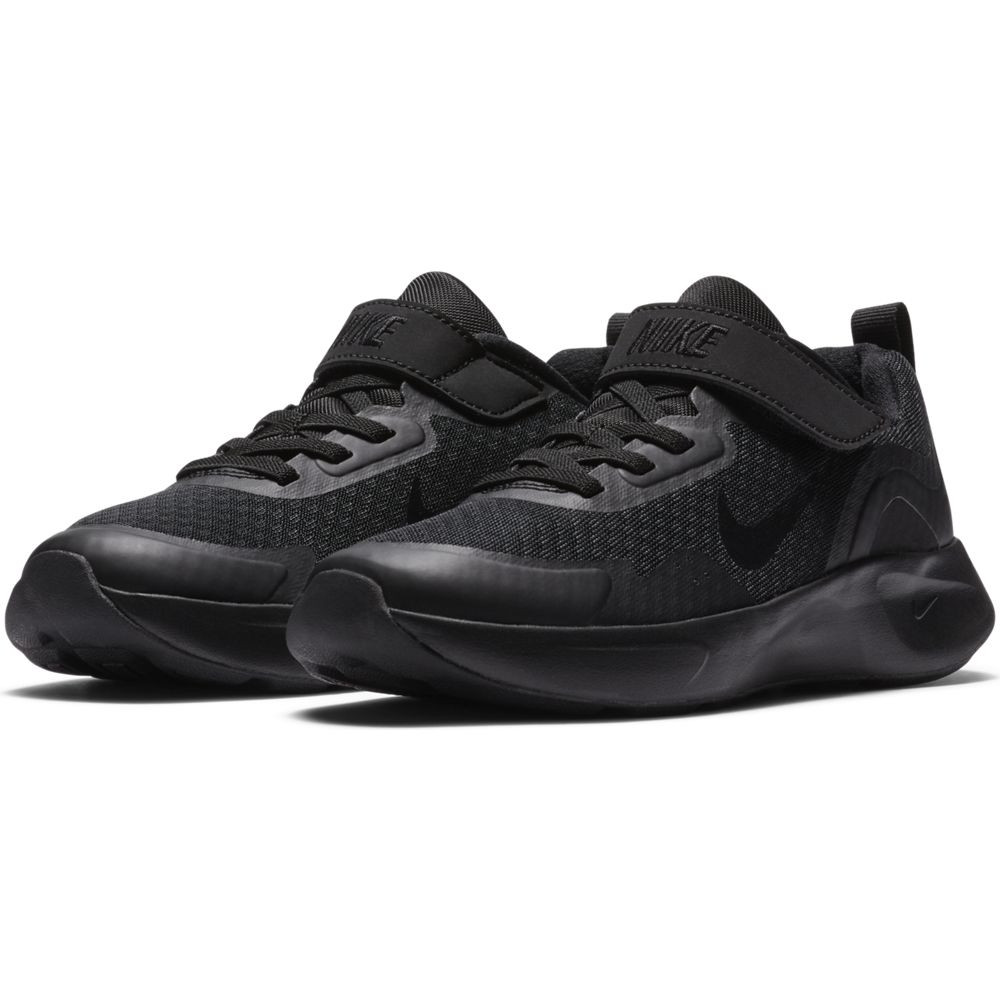 Nike WearAllDay unisex children's shoes - Black/Black-Black