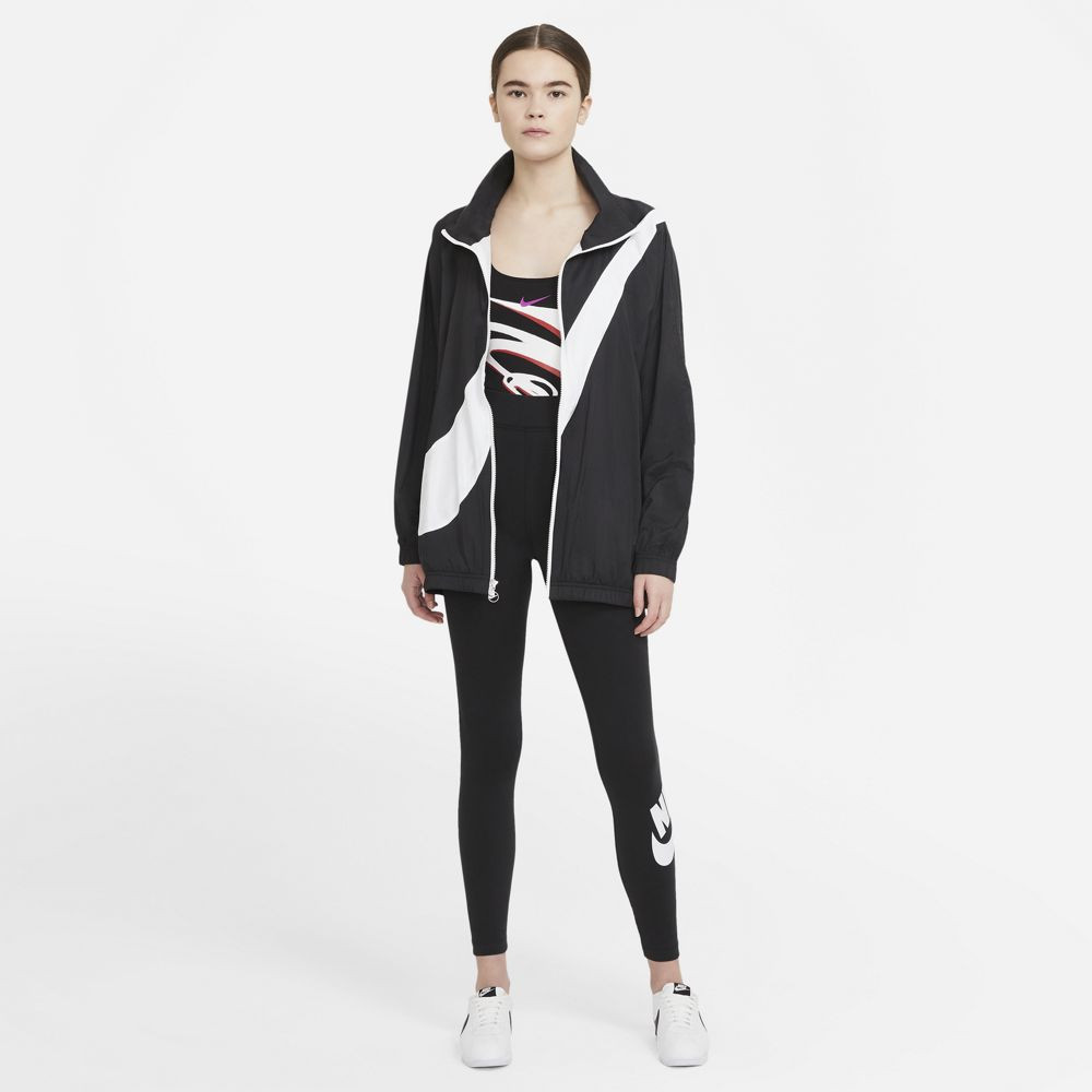 Legging taille haute pour femme Nike Essential - Noir/Blanc