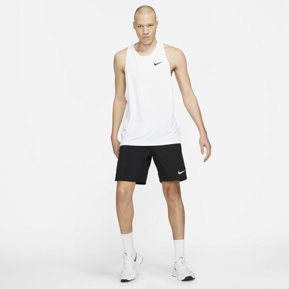 Haut sans manches d'entraînement homme Nike Pro - Blanc