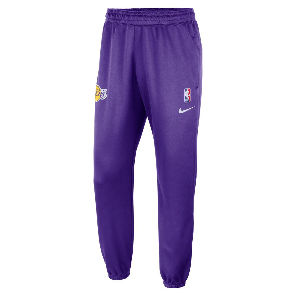 Nike LA Lakers Warm Up Pants NBA Spotlight Purple Dri-Fit Men'