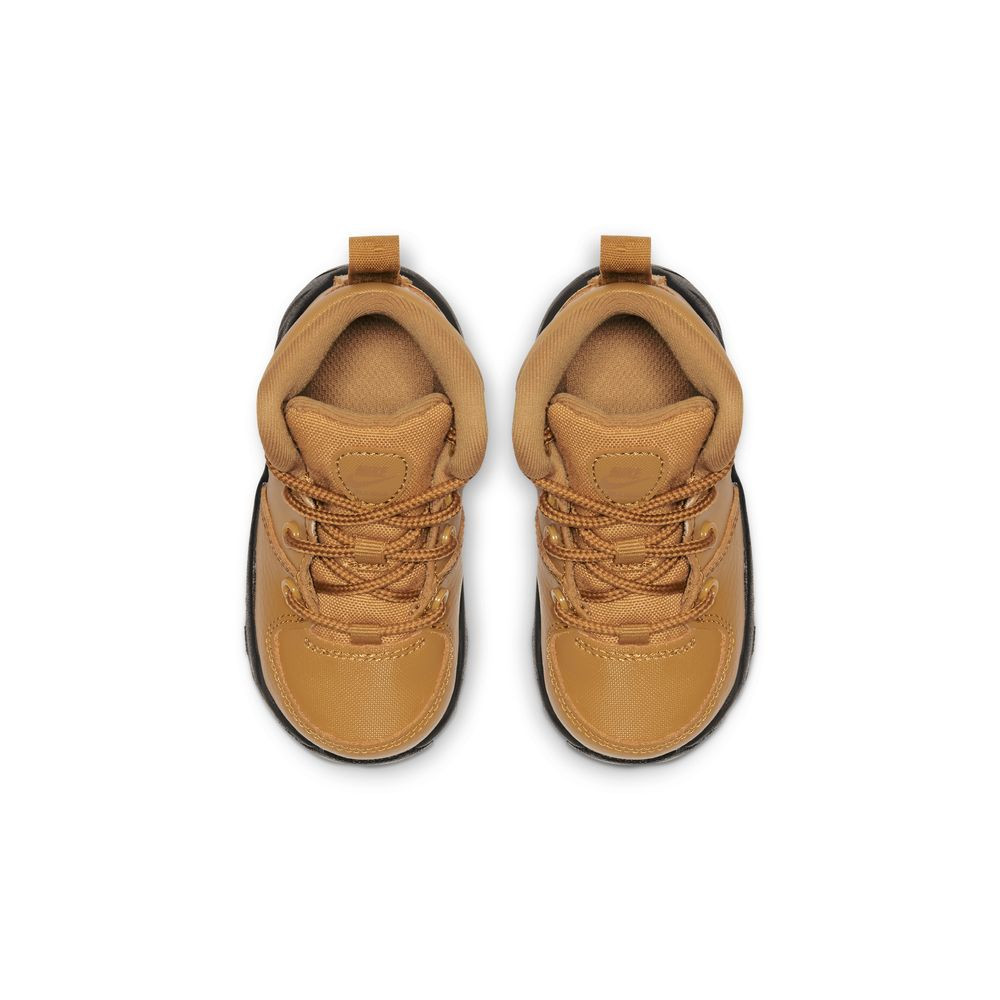 BQ5374-700 - Nike Manoa baby high top shoes - Wheat/Wheat-Black