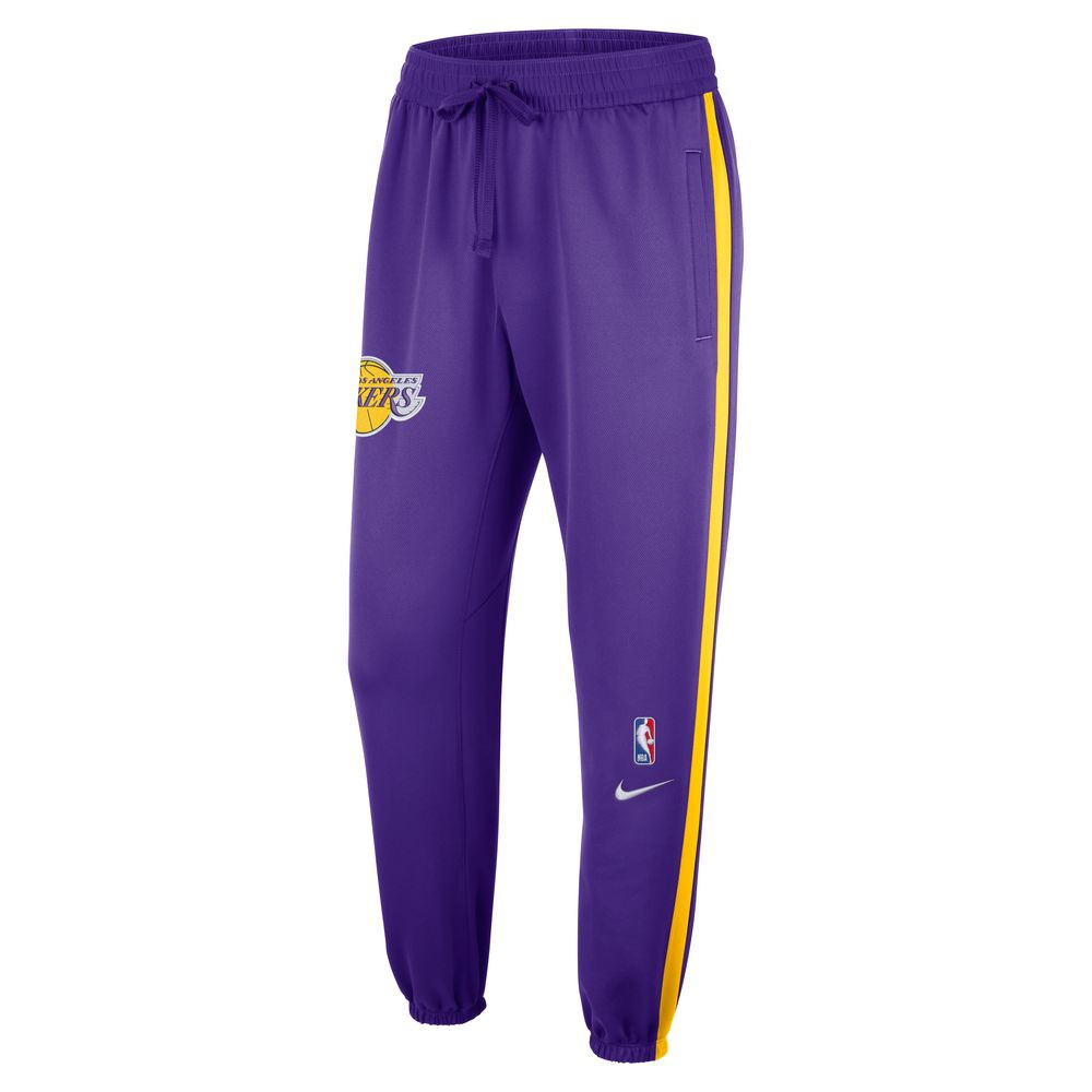 White Nike NBA LA Lakers Showtime Track Pants