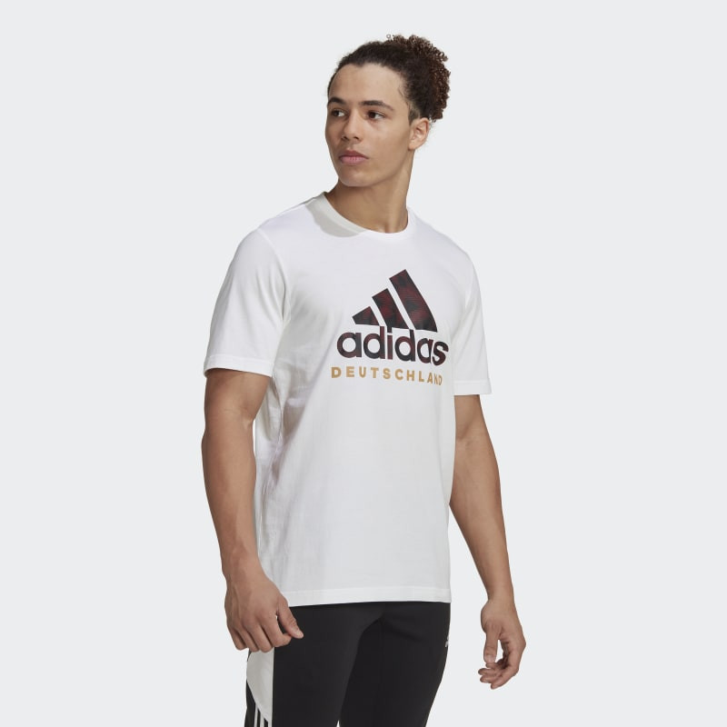 T-shirt graphique homme adidas Allemagne (DFB) DNA - Blanc - HC1275