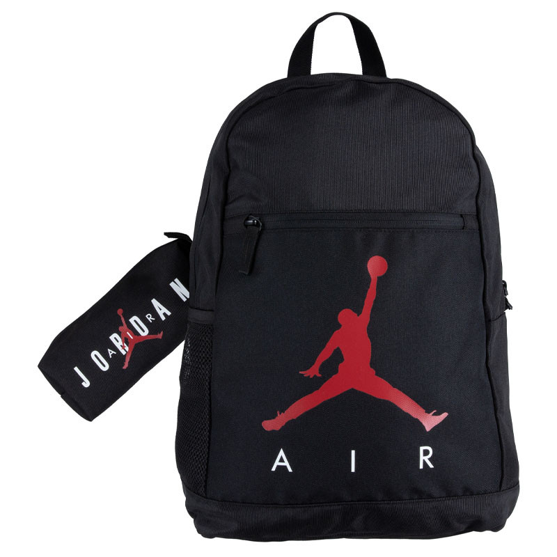 Jordan Air School Kids Pencil Case Backpack - Black - 9B0503-023