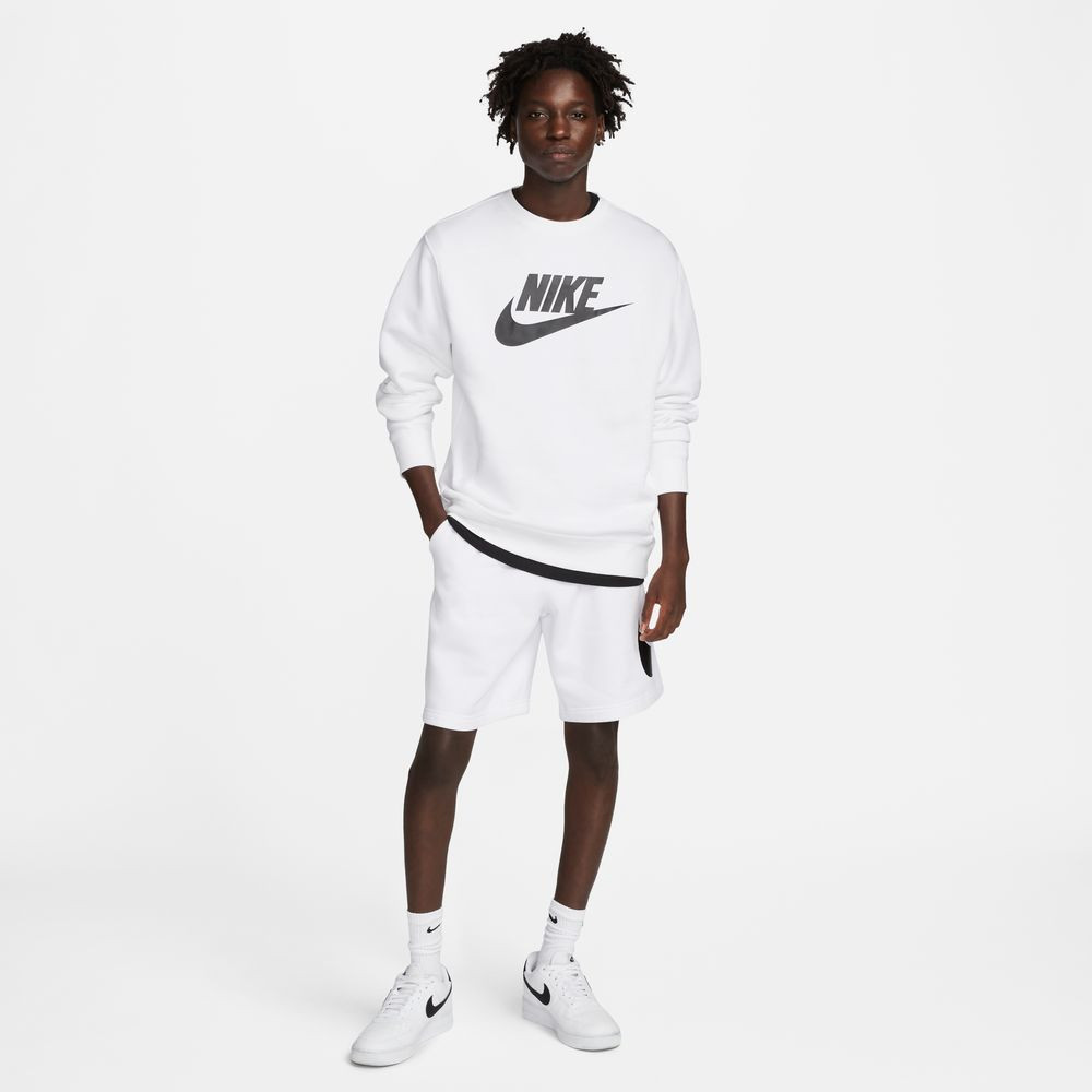 DQ4912-100 - Nike Sportswear Club Fleece men's sweatshirt - White