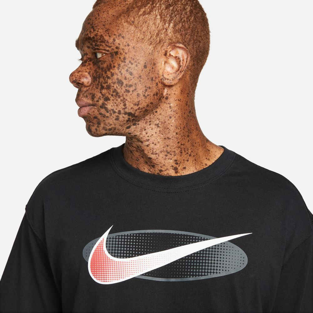 Nike Basketball Dri-fit Swoosh 2 T-shirt in Black