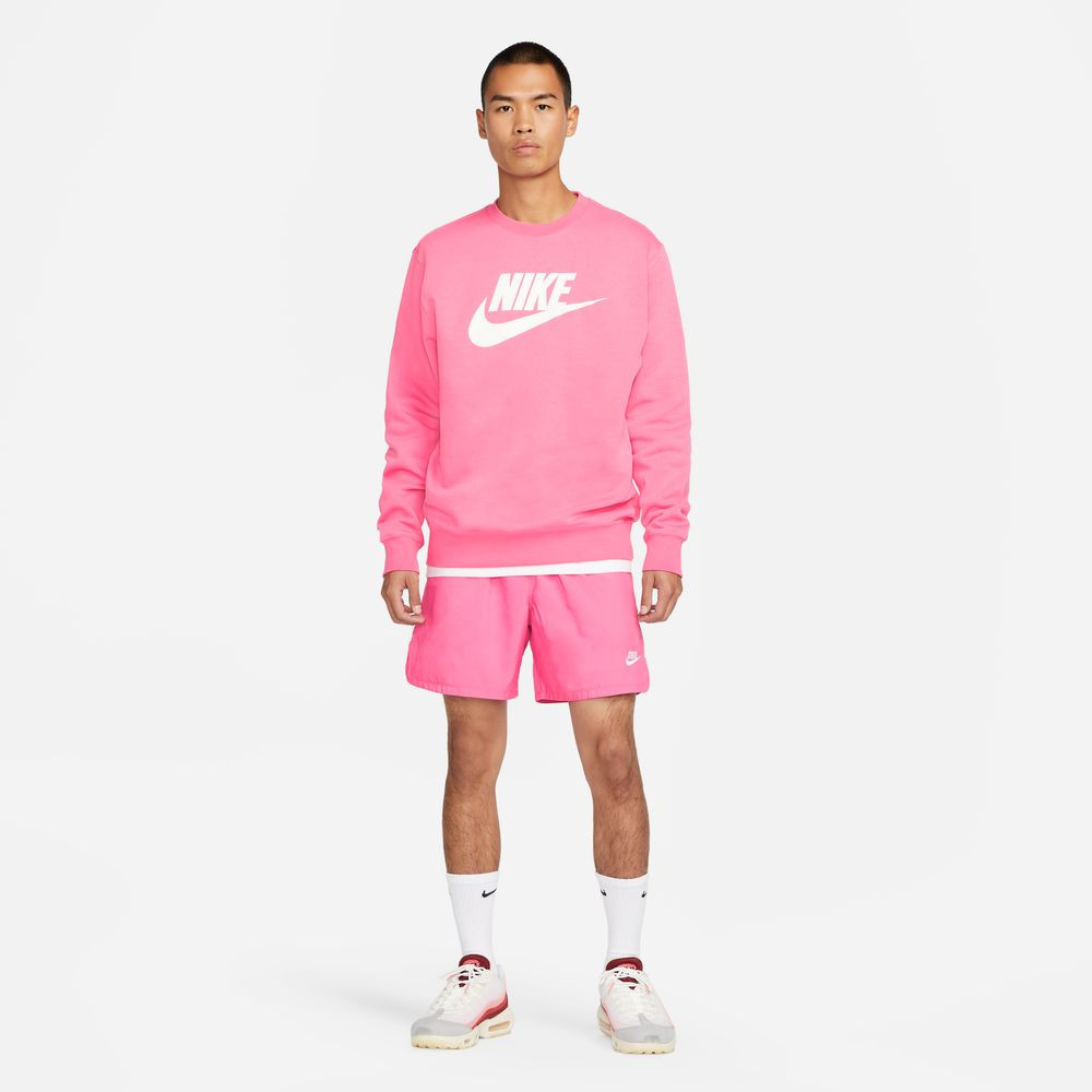 Sweat homme Nike Sportswear Club Fleece - Rose/Blanc - DQ4912-684