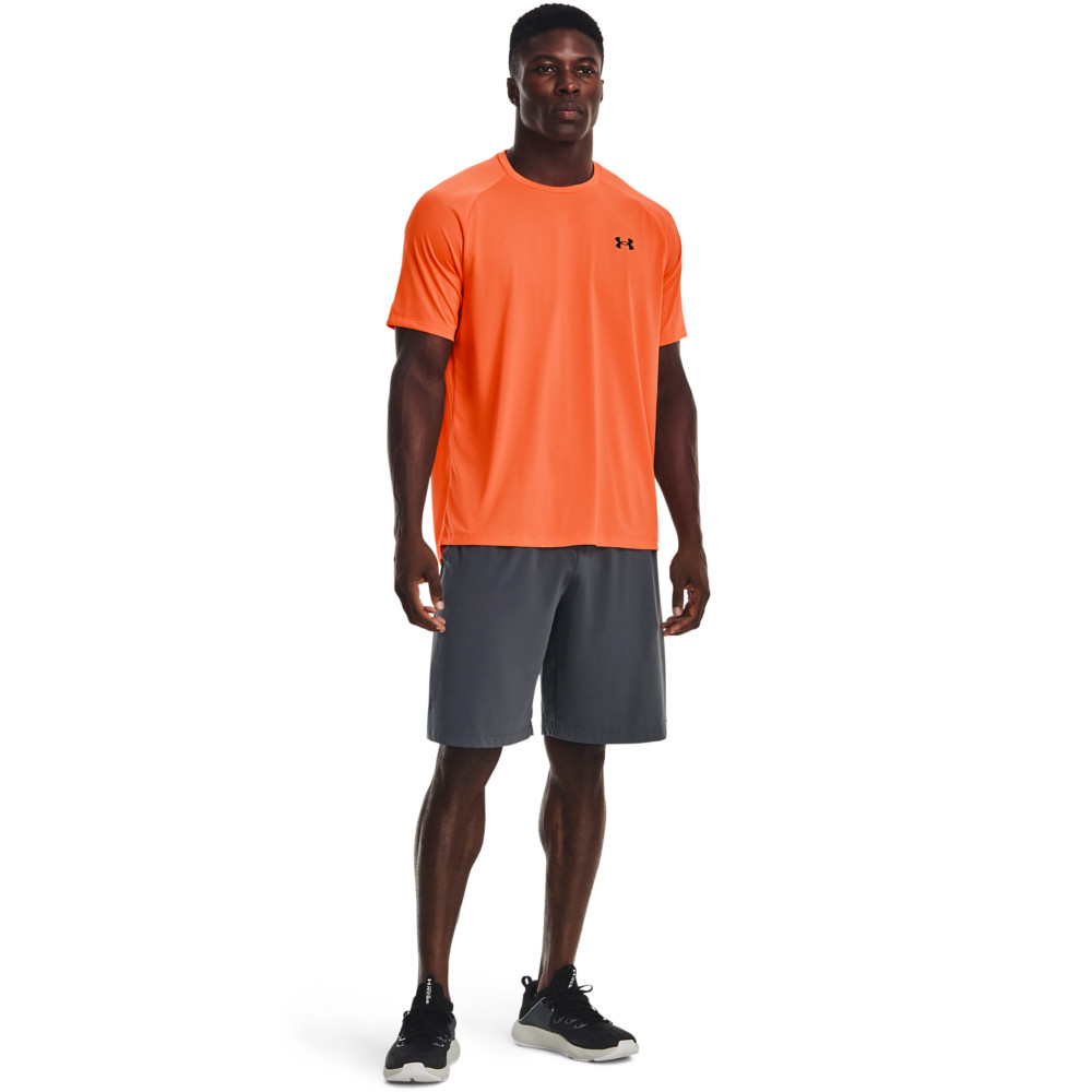 T-shirt à manches courtes homme Under Armour Tech 2.0 - Orange - 1345317-866