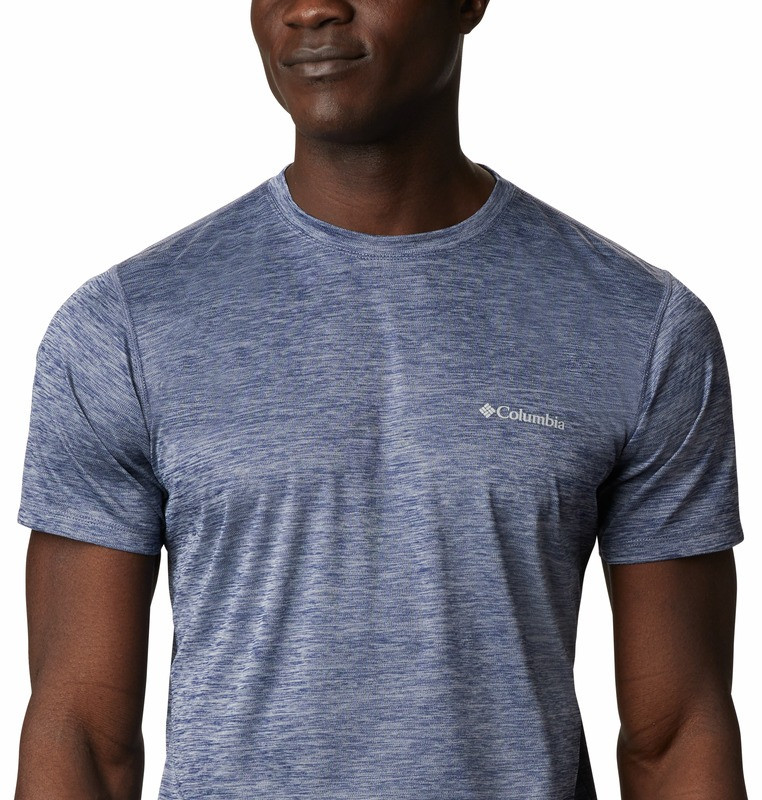 Columbia Zero Rules Men's T-Shirt - Carbon heather - 1533313-469