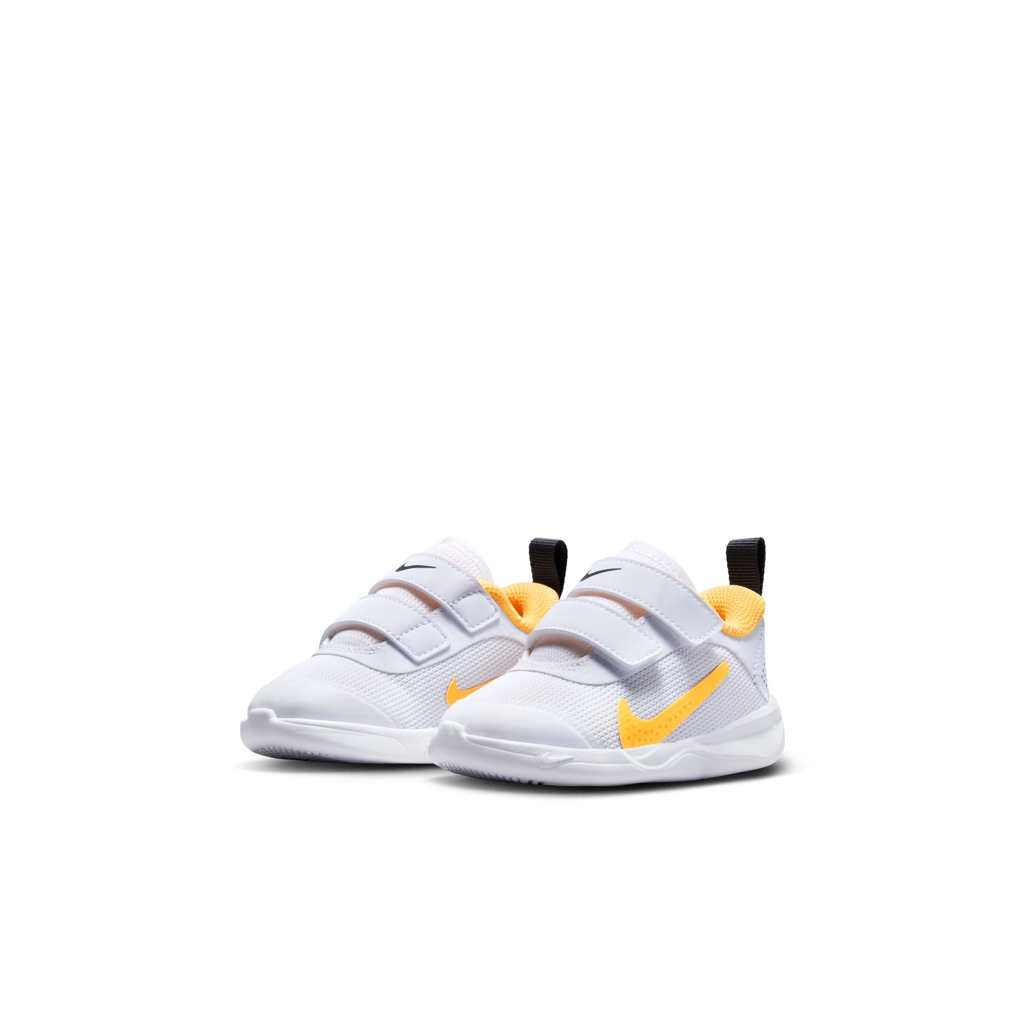Nike Omni Multi-Court Baby Shoes - White/Pulse Lime-Coral Chalk-Sea Coral - DM9028-102