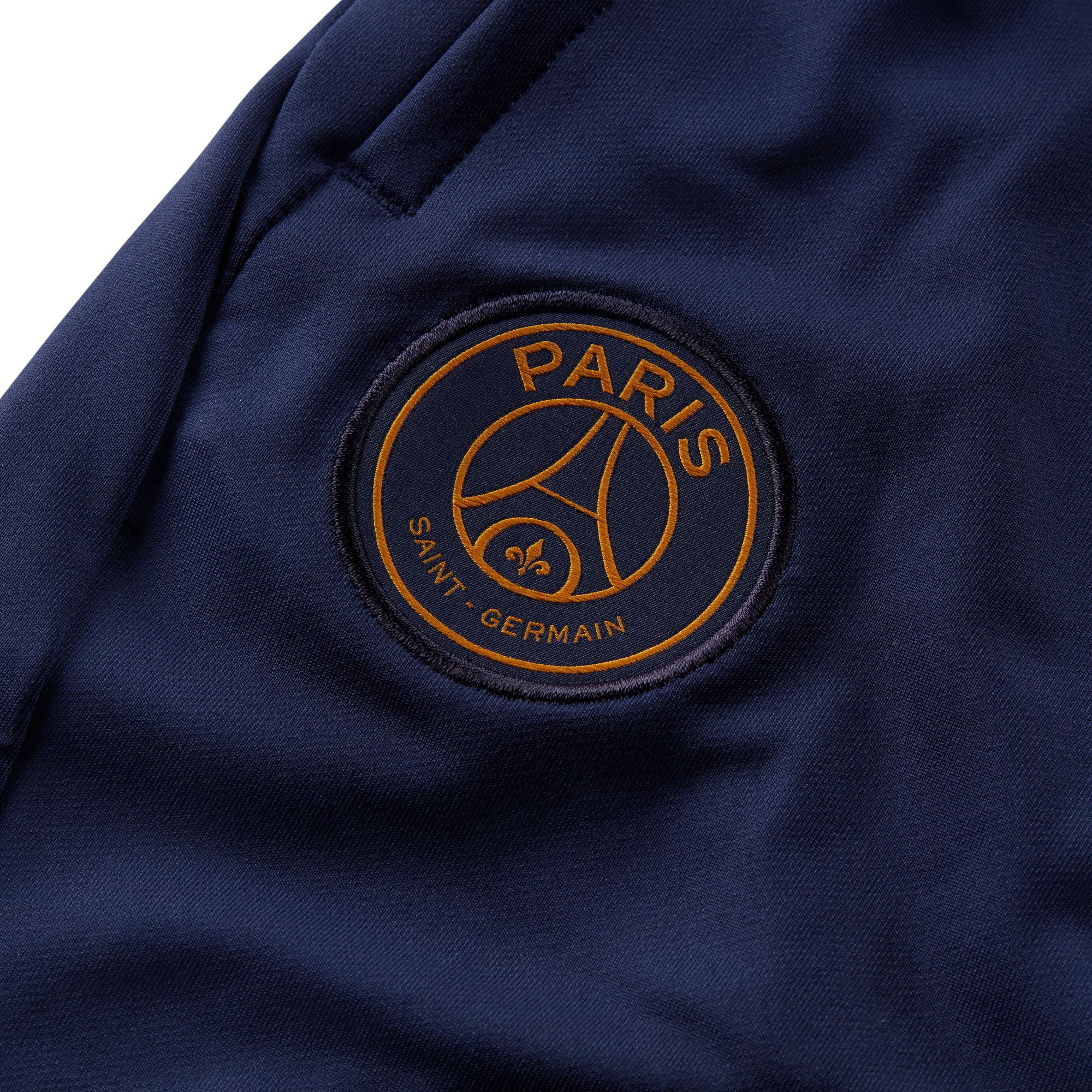 Big Kids' Nike Paris Saint-Germain Strike Pants - Blackened Blue Suede/Blackened Blue/Gold - DX3469-498