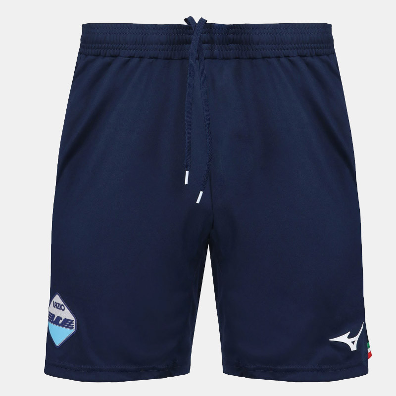 Mizuno S.S. Lazio Away 2023-2024 Men's Football Shorts - Navy Blue - P2GBAX78-14