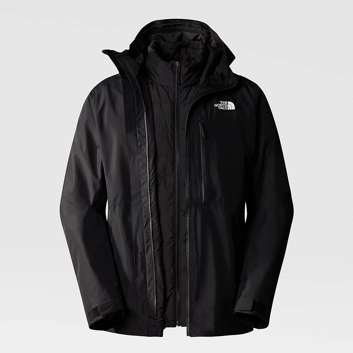 The North Face North Table Triclimate Men's Hooded Jacket - Black - NF0A84IG-KX7