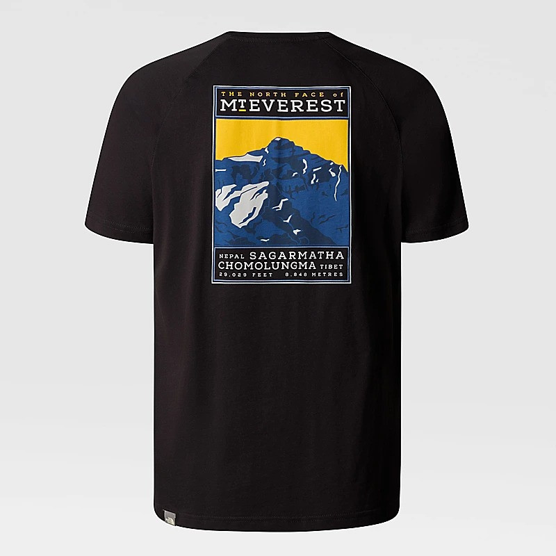 The North Face Heren short-sleeved t-shirt for men - Black - NF00CEQ8-AGG