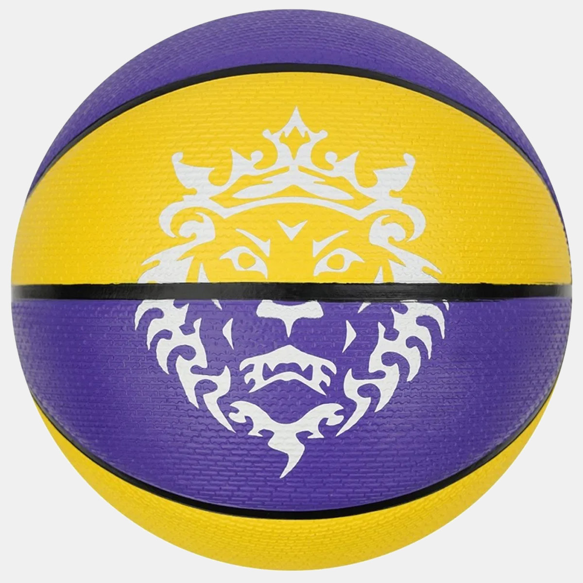 Nike Playground 2.0 8p LeBron James Basketball - Yellow/Purple - N1004372-575