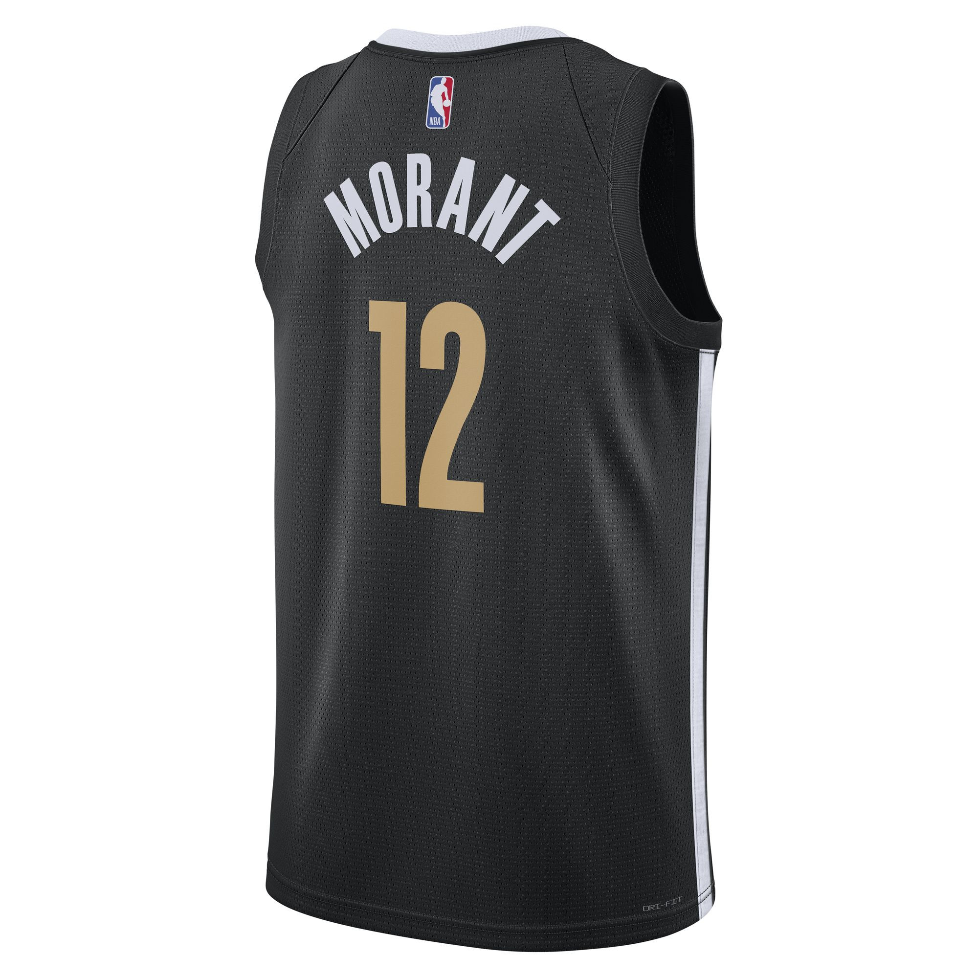 Nike Ja Morant Memphis Grizzlies City Edition 2023/24 Men's Basketball Jersey - Black - DX8507-011
