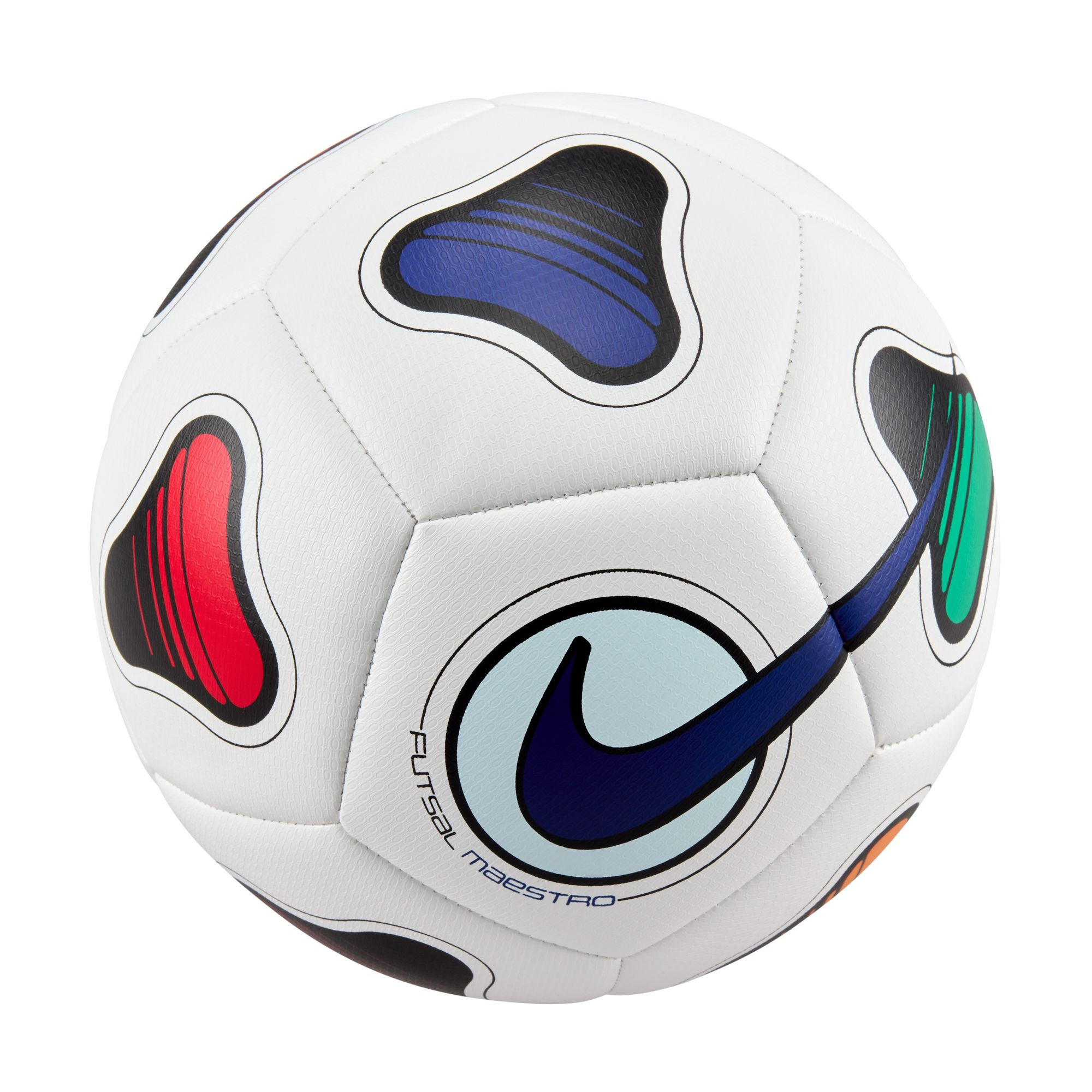 Nike Maestro Football Ball - White/Black/Multi-Color/(Deep Royal Blue) - FJ5547-100