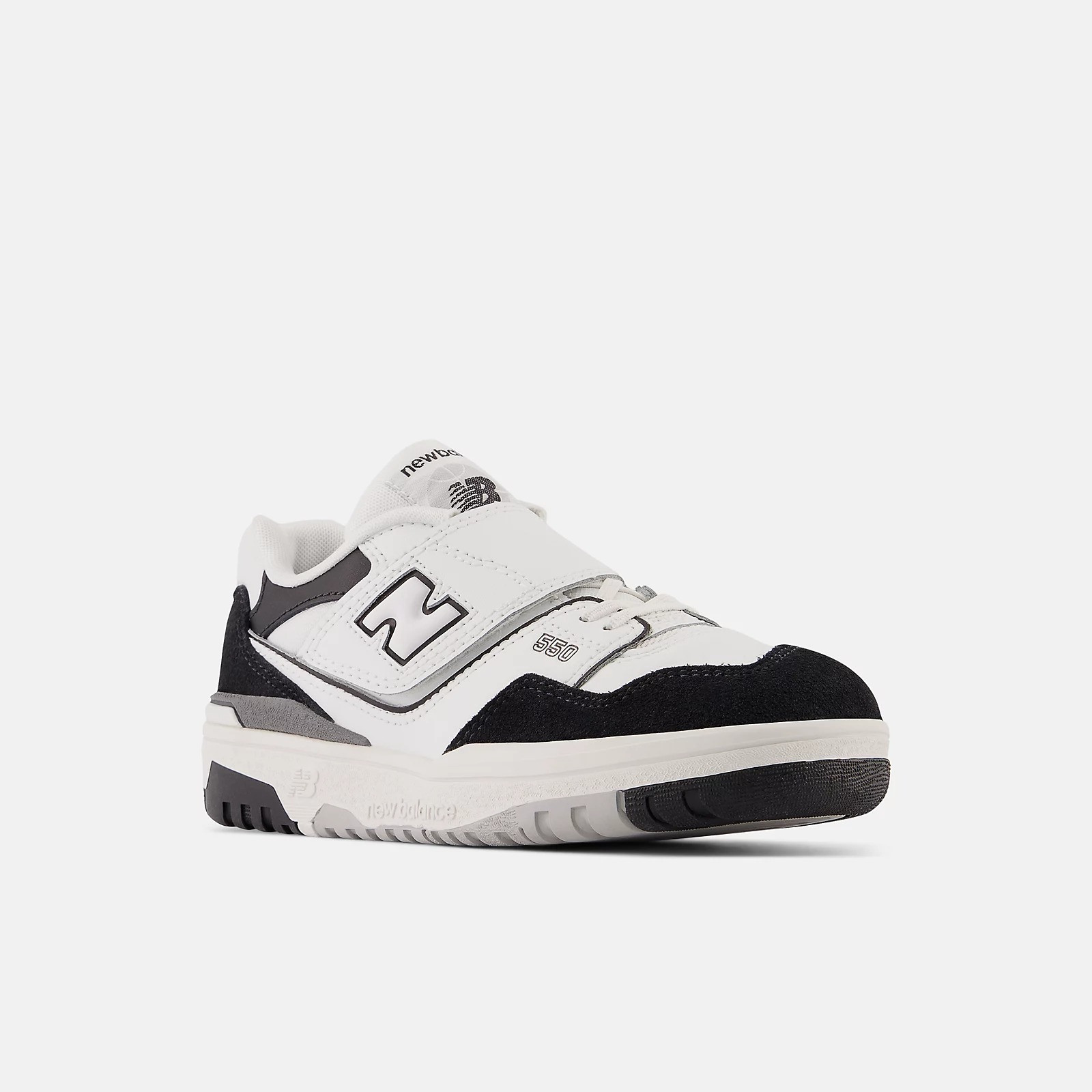 New Balance 550 PS shoes for children (Unisex from 28 to 35) - White/Black - PHB550CA