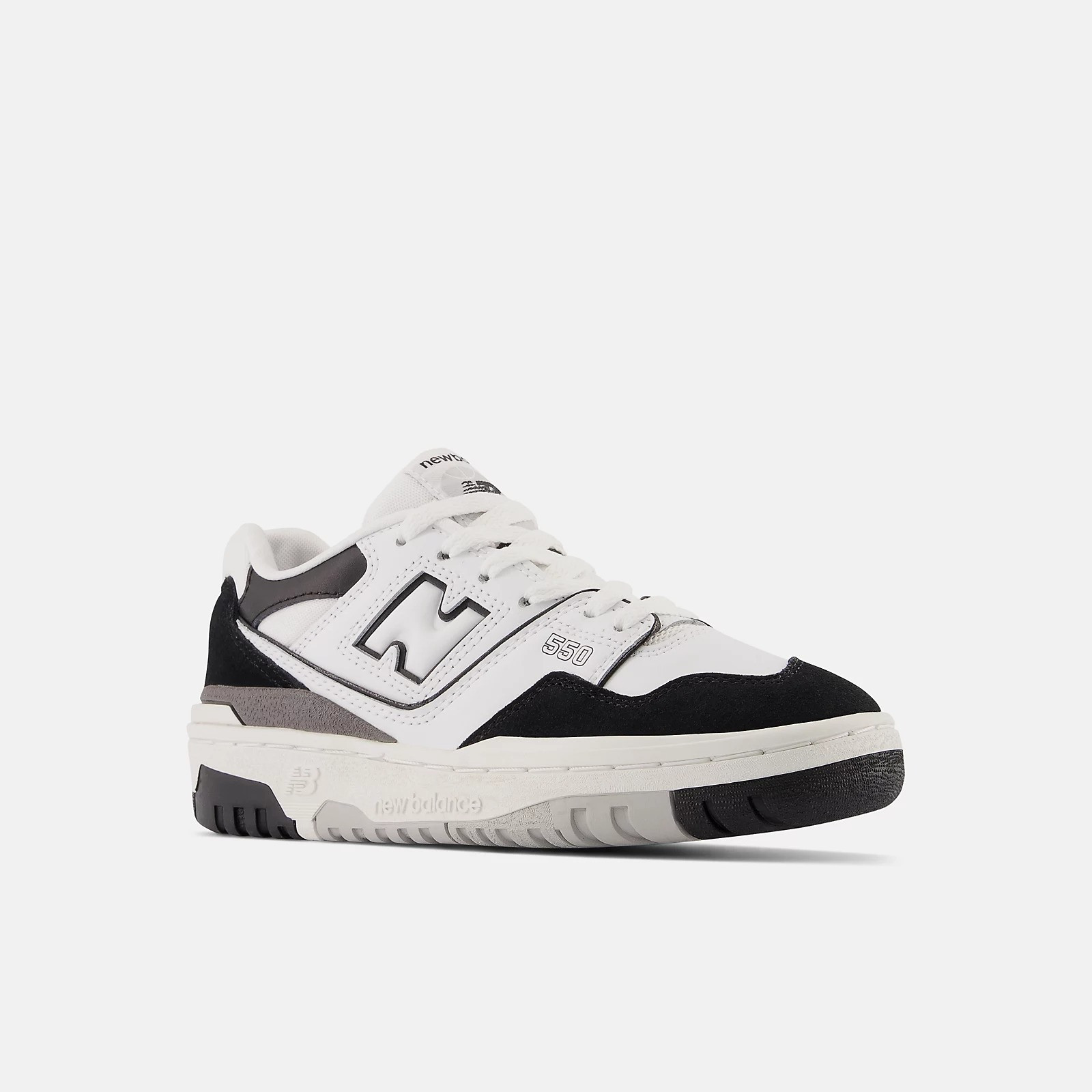 New Balance 550 GS shoes for children (Unisex 36 to 40) - White/Black - GSB550CA